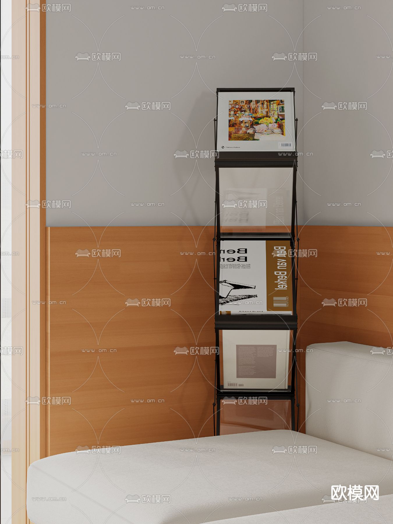 北欧客餐厅3d模型下载（渲染图5）