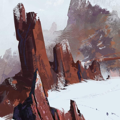  现代装饰画 风景画贴图 