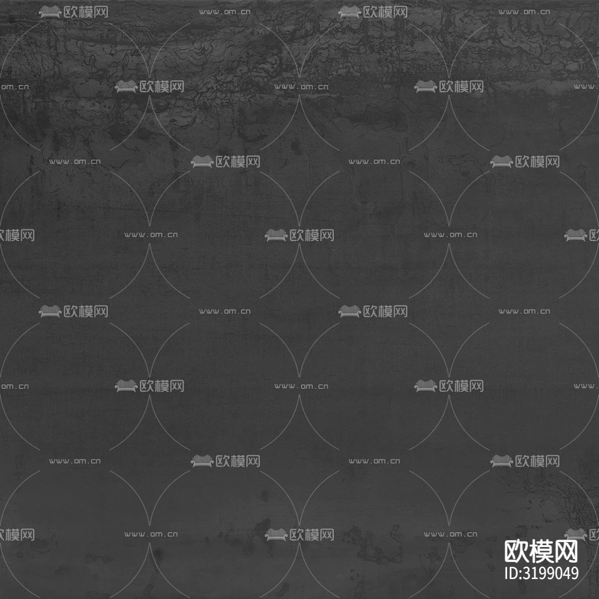 黑色石材纹瓷砖贴图下载（渲染图3）