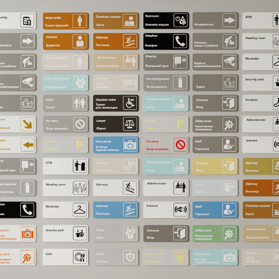  标识牌 指示牌su模型 