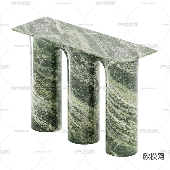 现代控制台3d模型下载