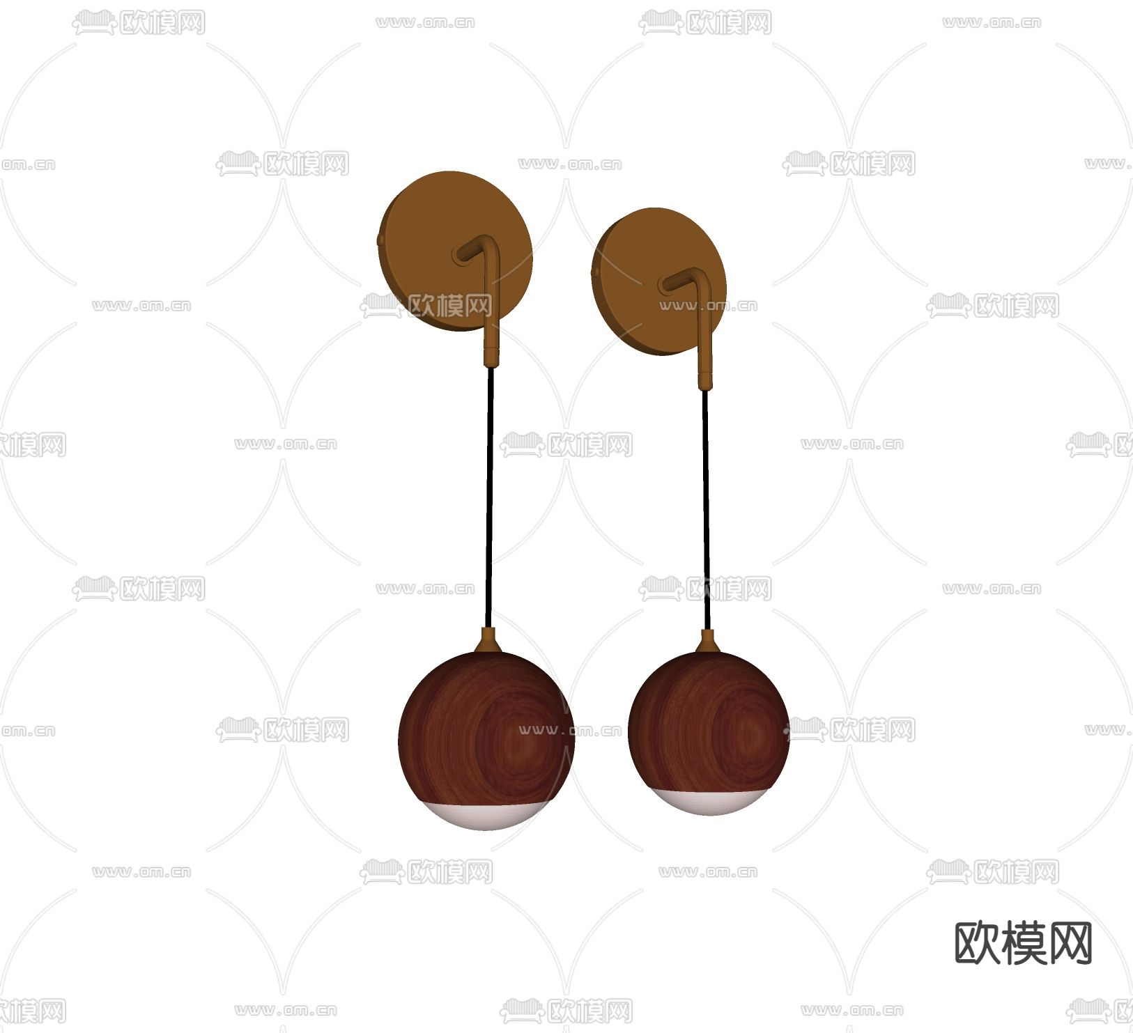 Poliform 壁灯su模型下载（渲染图1）