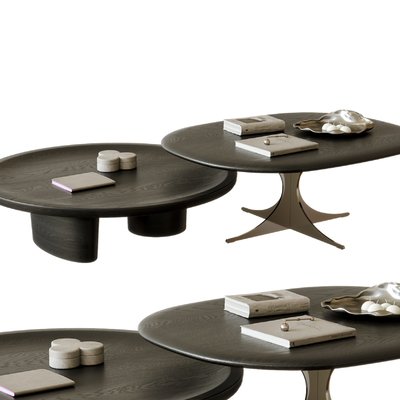  minotti 茶几su模型 