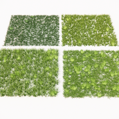  草坪 草皮植被 景观草su模型 