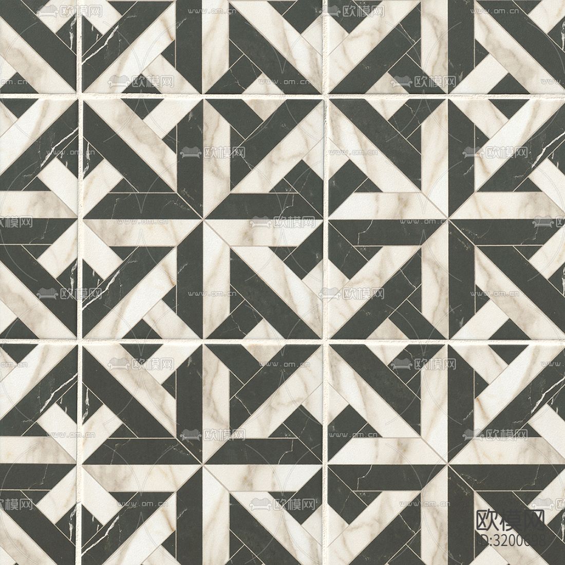 灰色现代简约石材拼花贴图下载