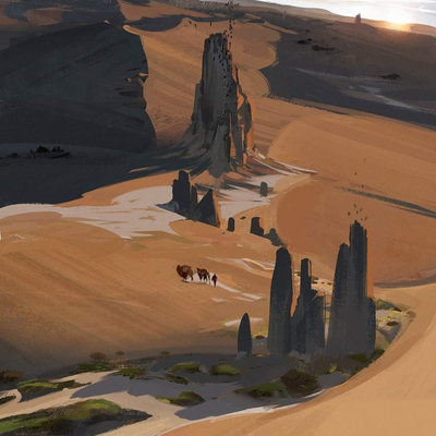  风景装饰画贴图 