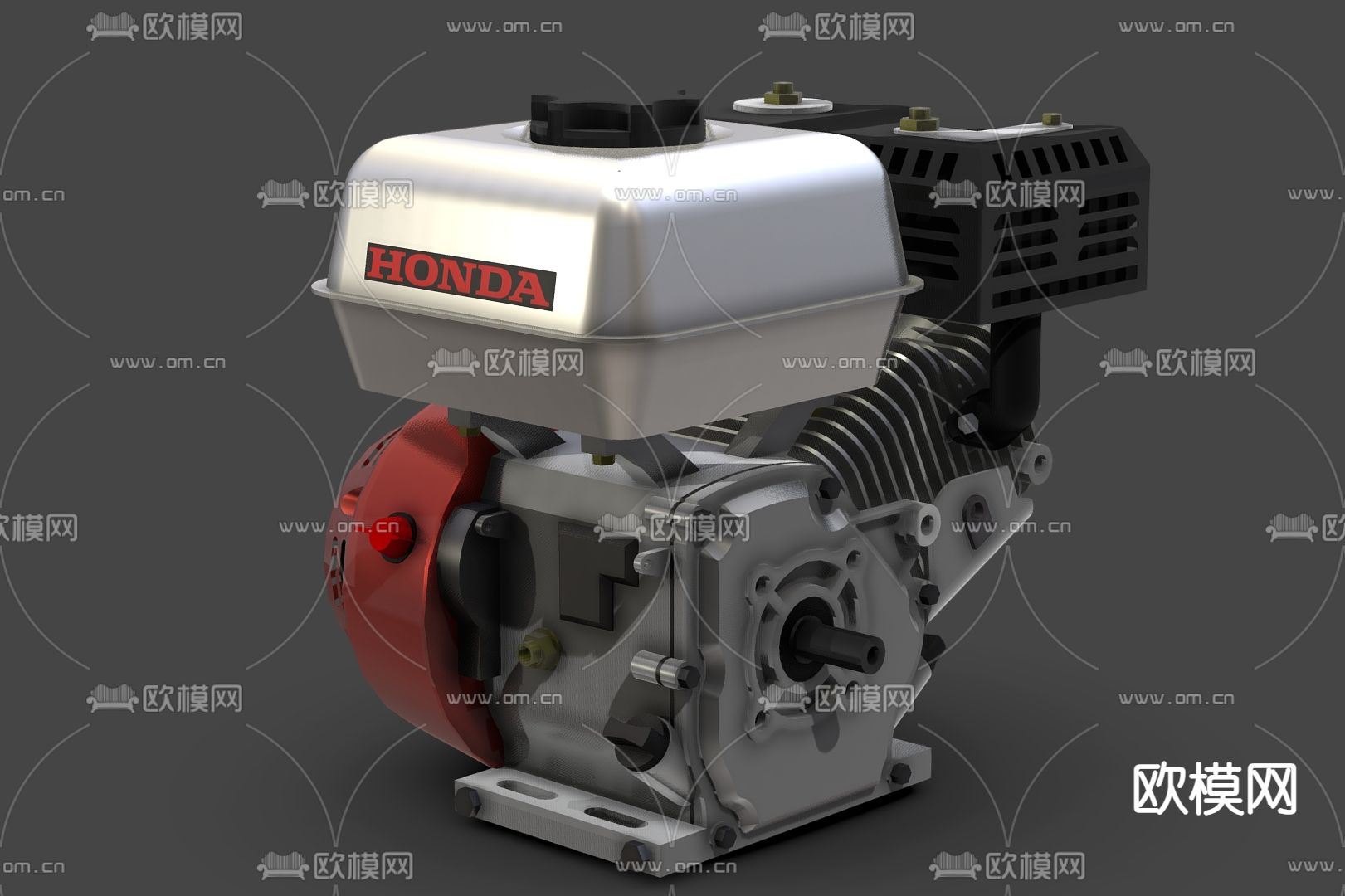 发动机 农机引擎3d模型下载