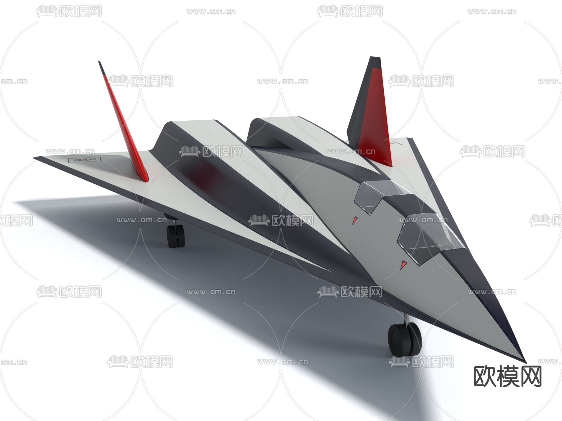 战斗机 侦察机 飞机3d模型下载