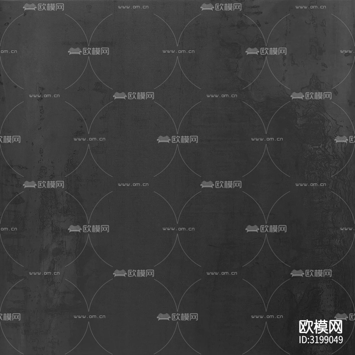 黑色石材纹瓷砖贴图下载（渲染图2）