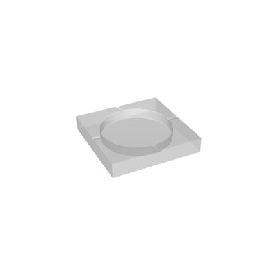  玻璃烟灰缸su模型 