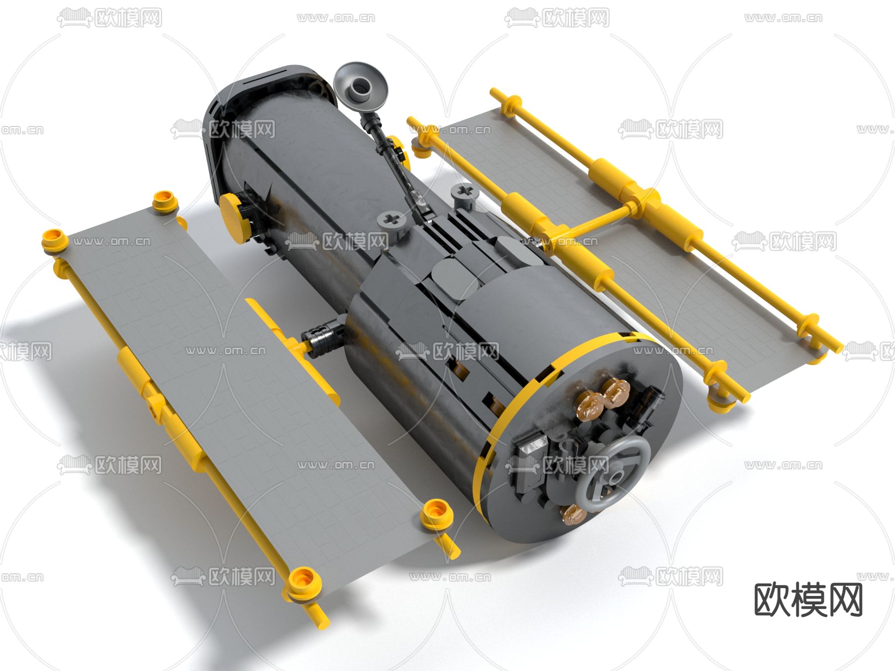 卫星 航天器 宇宙飞船3d模型下载