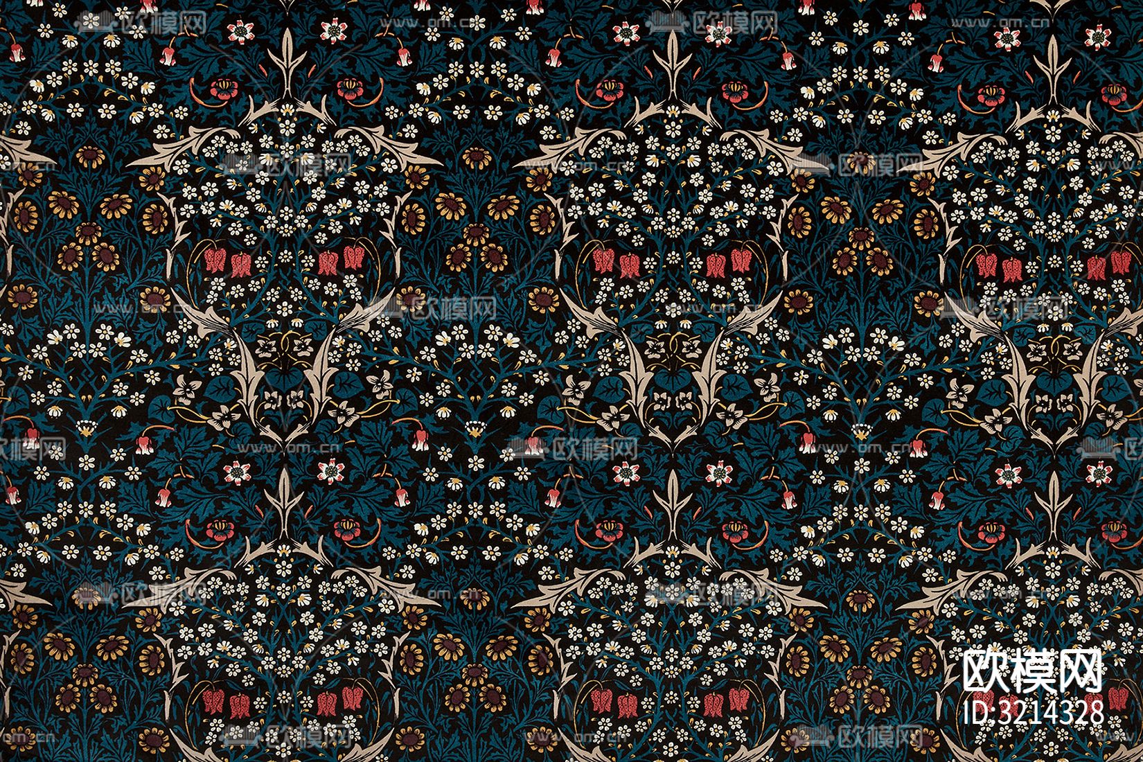 黑色欧式壁纸墙布下载