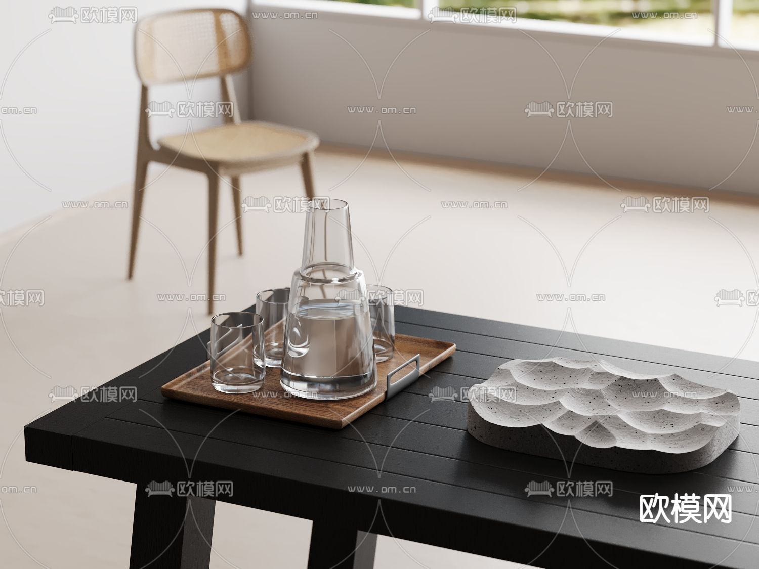 水杯 茶杯su模型下载（渲染图1）