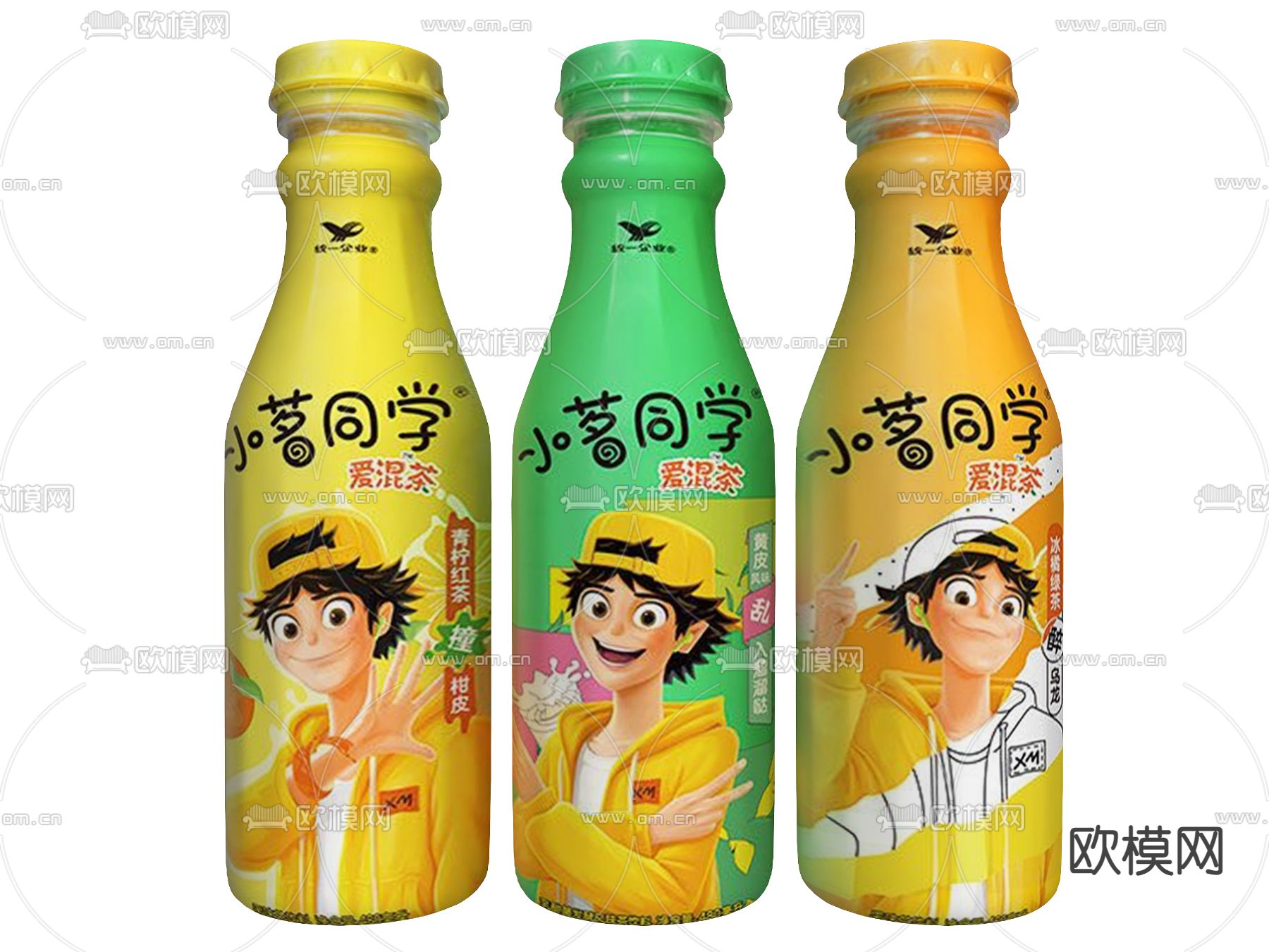 小茗同学 饮料 汽水su模型下载（渲染图1）
