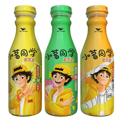  小茗同学 饮料 汽水su模型 