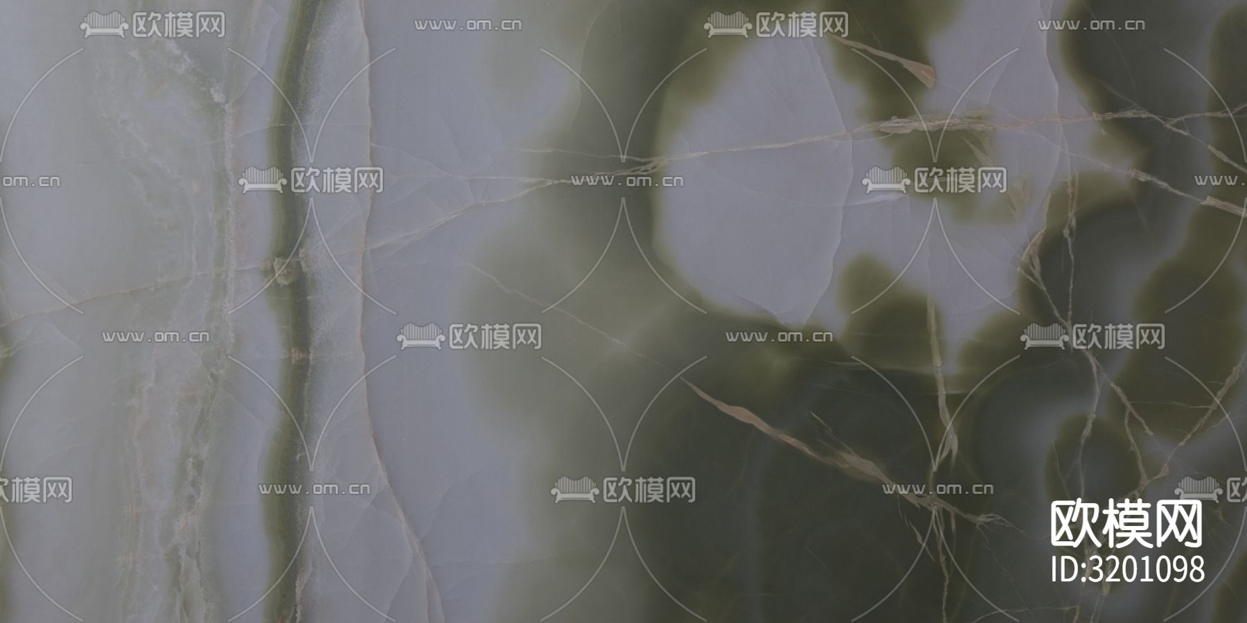 绿玉乱纹奢石贴图下载（渲染图1）