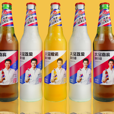  真果粒饮料 汽水su模型 