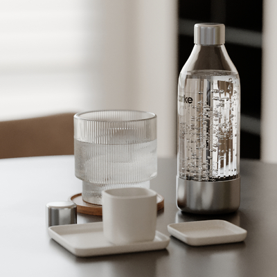  水杯 托盘 餐具 摆件su模型 