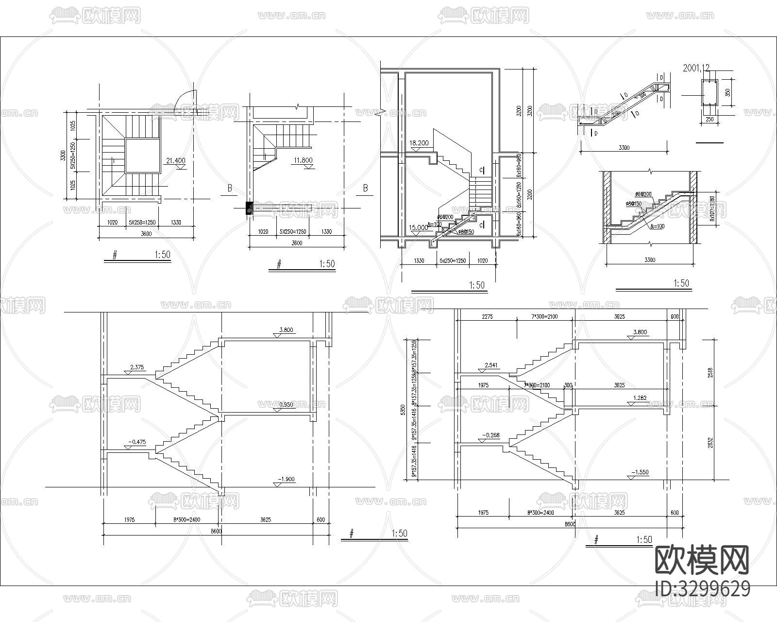 电梯骄厢装修竣工cad大样图下载（渲染图4）