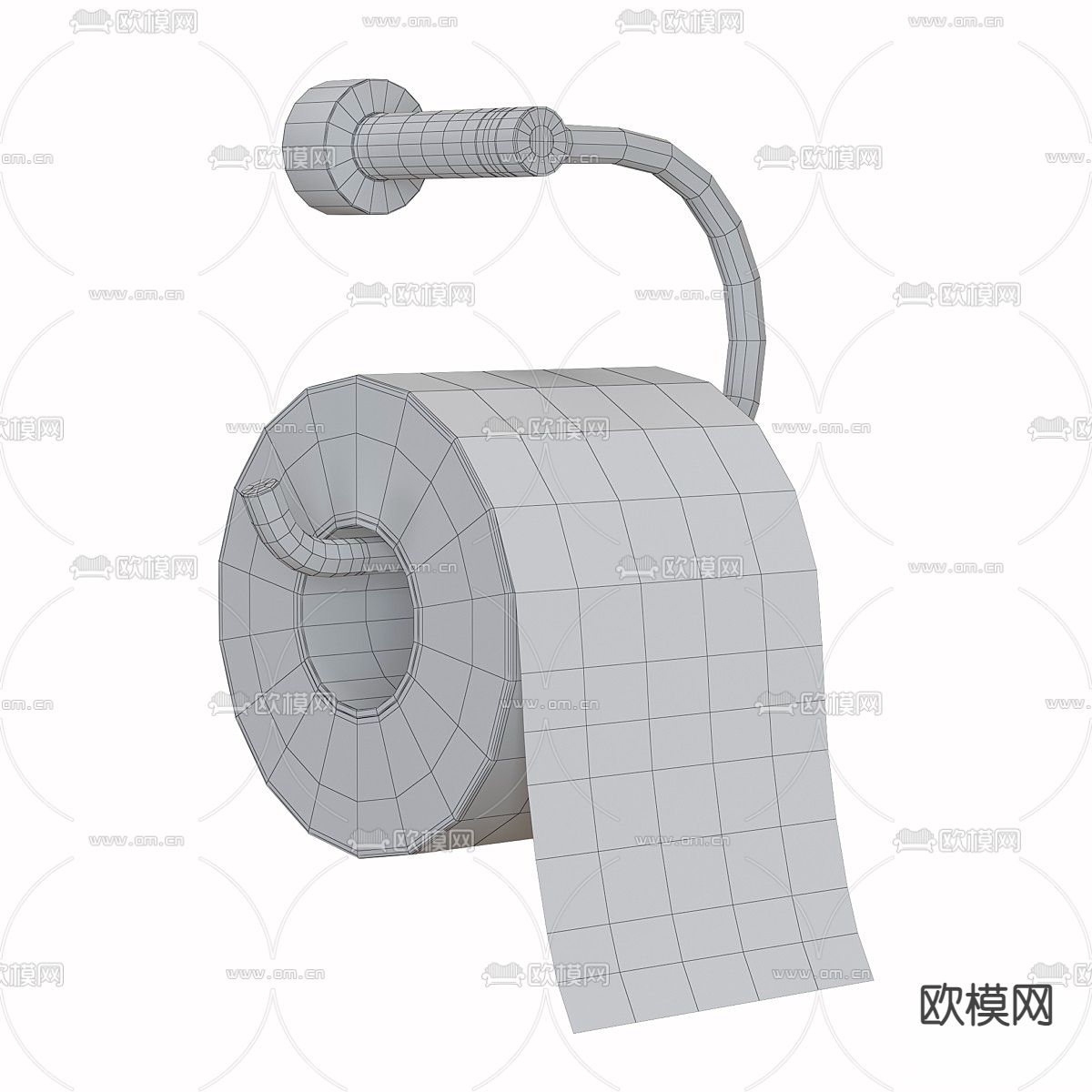 卫生纸3d模型下载（渲染图4）