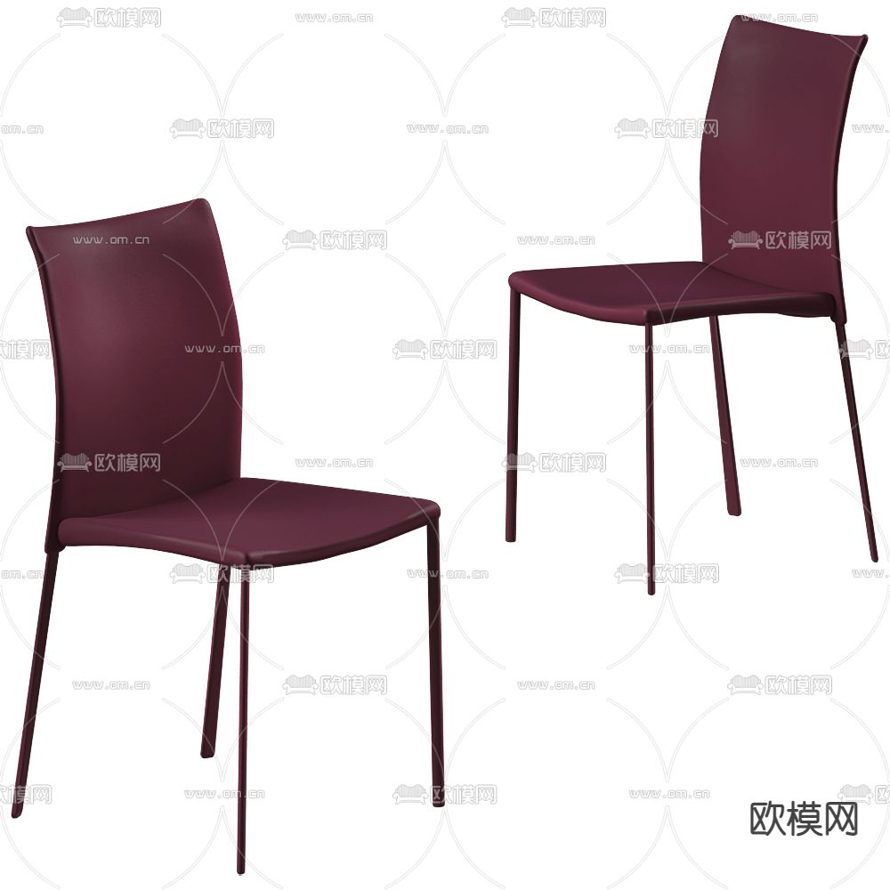 Draenert 餐椅3d模型下载