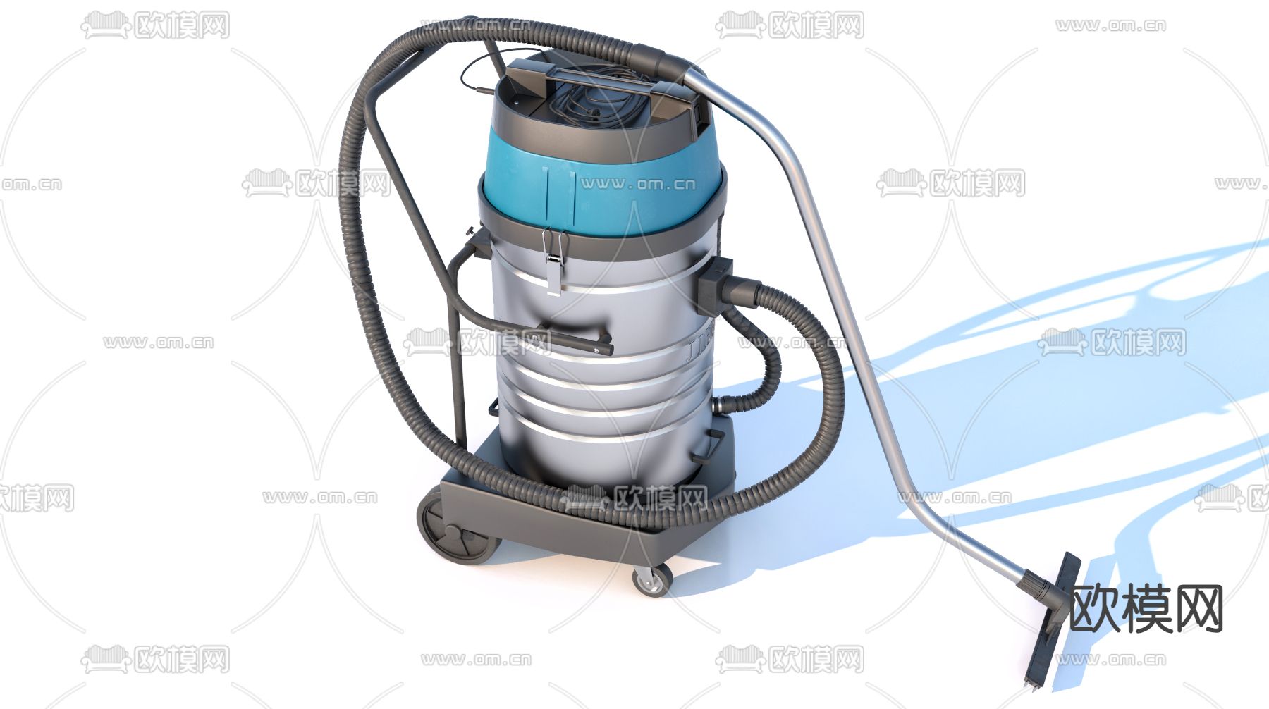 吸尘器 吸尘机su模型下载（渲染图2）