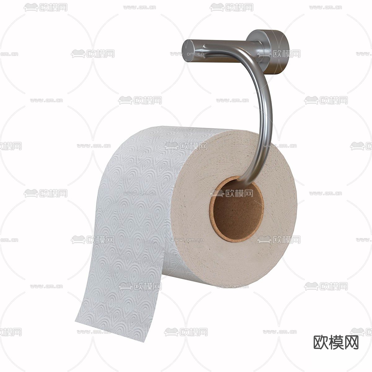 卫生纸3d模型下载（渲染图1）