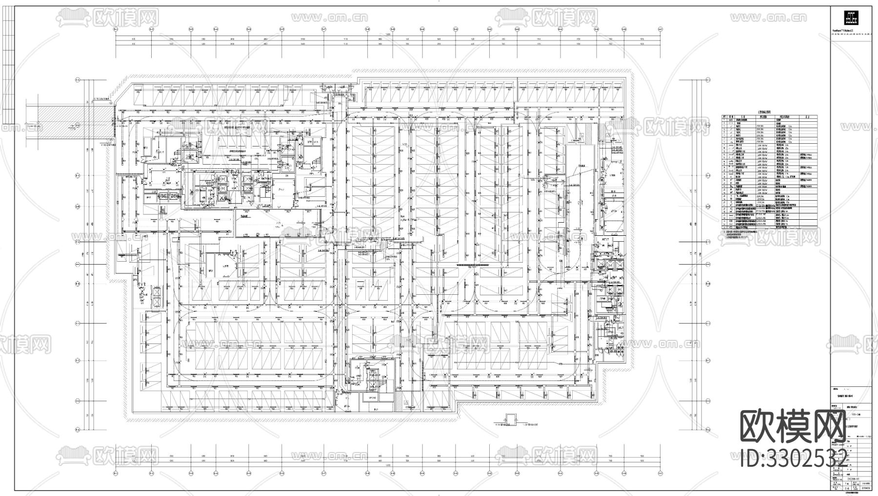 高层公建全套cad电气图下载（渲染图5）