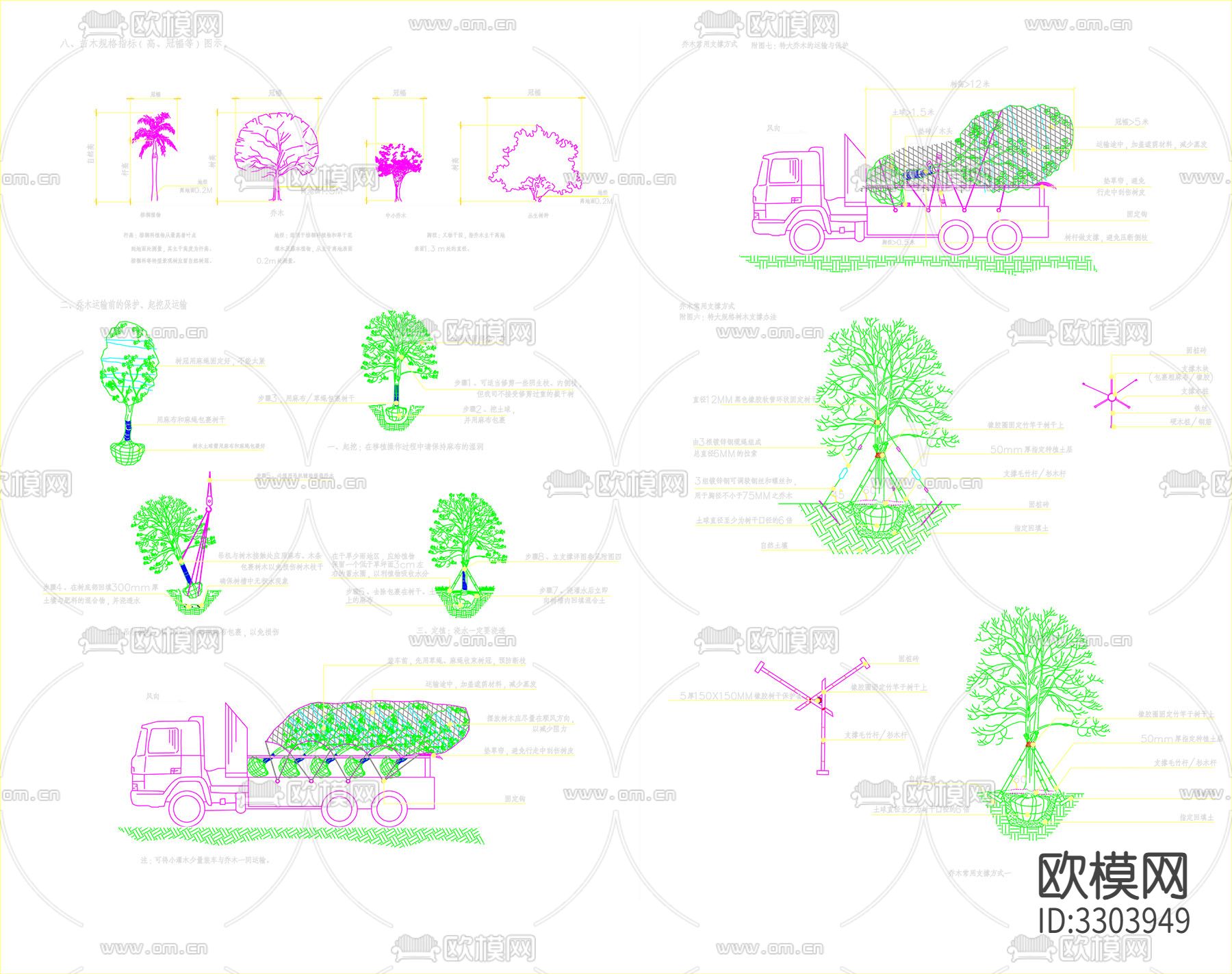绿化设计说明下载（渲染图4）