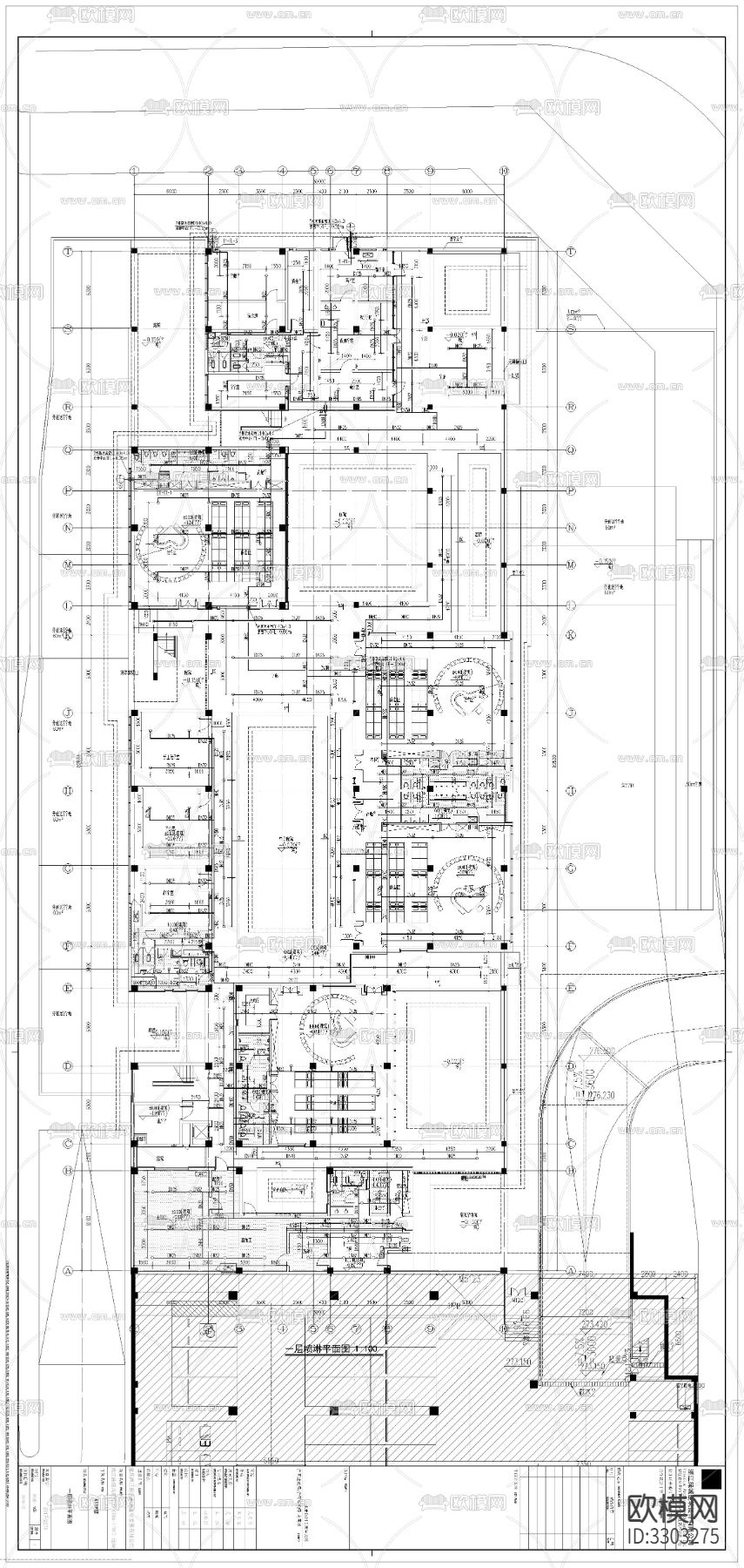 幼儿园给排水图CAD施工图下载（渲染图8）