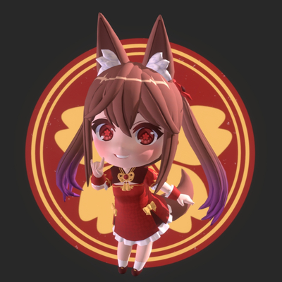  二次元手办 玩具su模型 