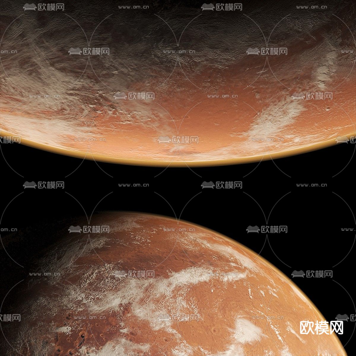 火星3d模型下载（渲染图3）
