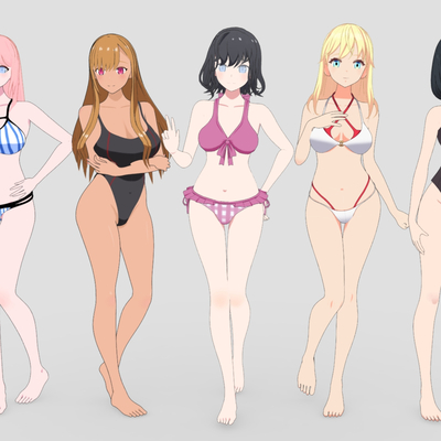  动漫 手办su模型 