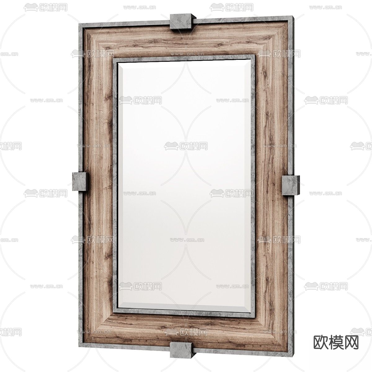 风化 木镜3d模型下载（渲染图1）