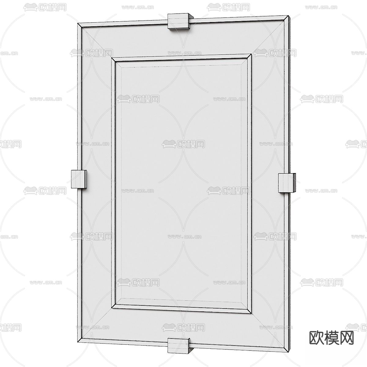 风化 木镜3d模型下载（渲染图2）