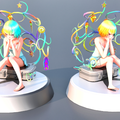  玩具 手办su模型 