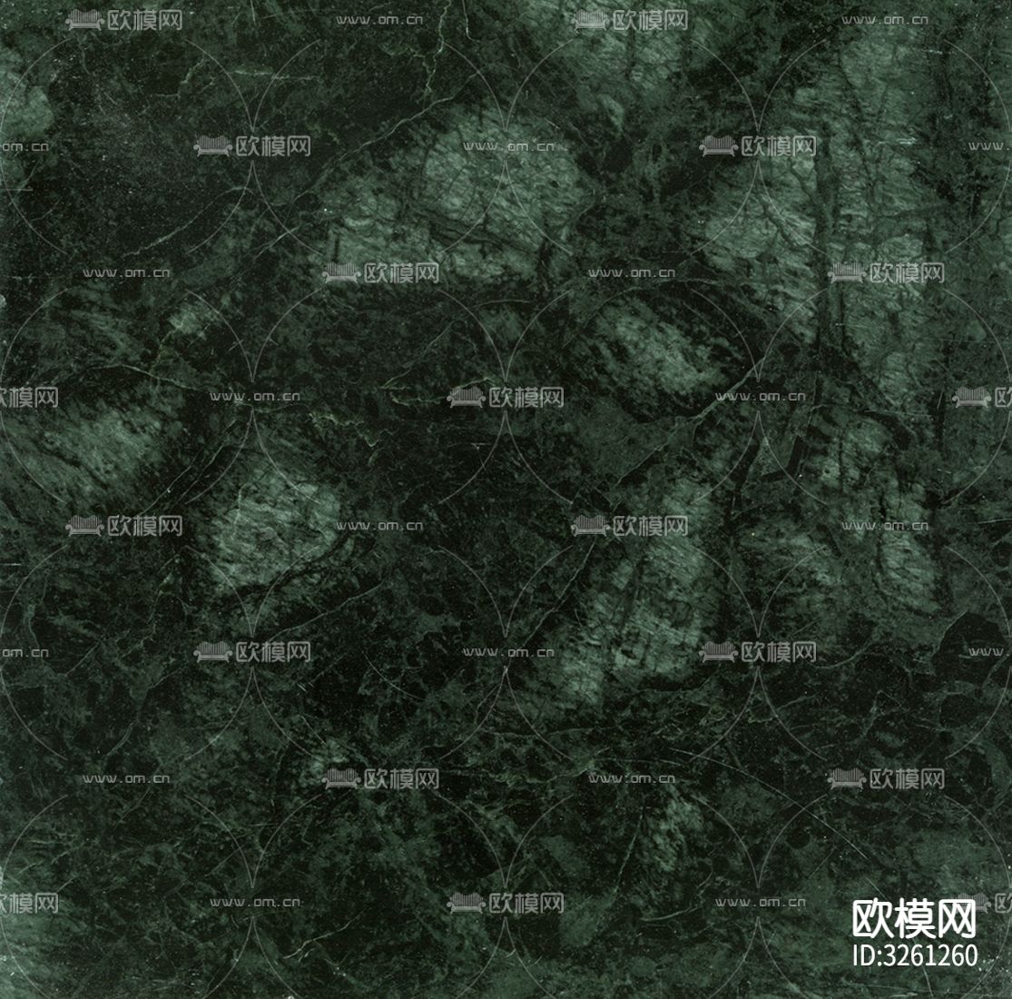 墨绿色山岩石贴图下载（渲染图2）