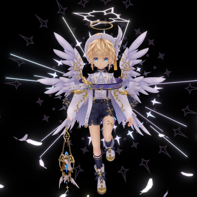  二次元手办 玩具su模型 