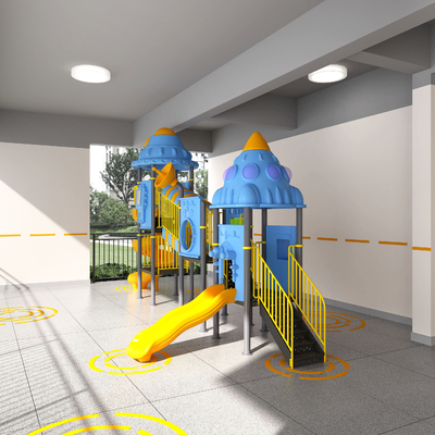  现代住宅架空层su模型 