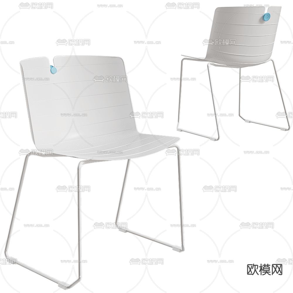 CLARK 现代椅子 休闲椅3d模型下载