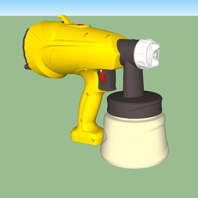  汽修工具su模型 