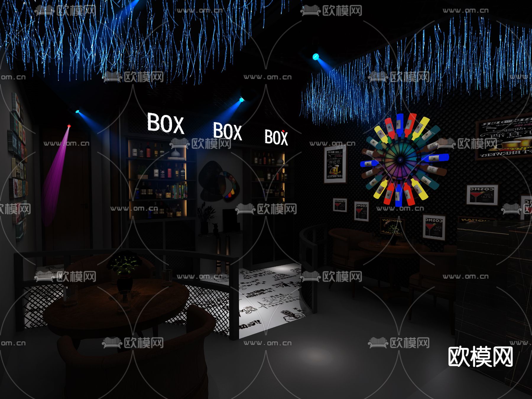 工业风剧本杀3d模型下载（渲染图2）