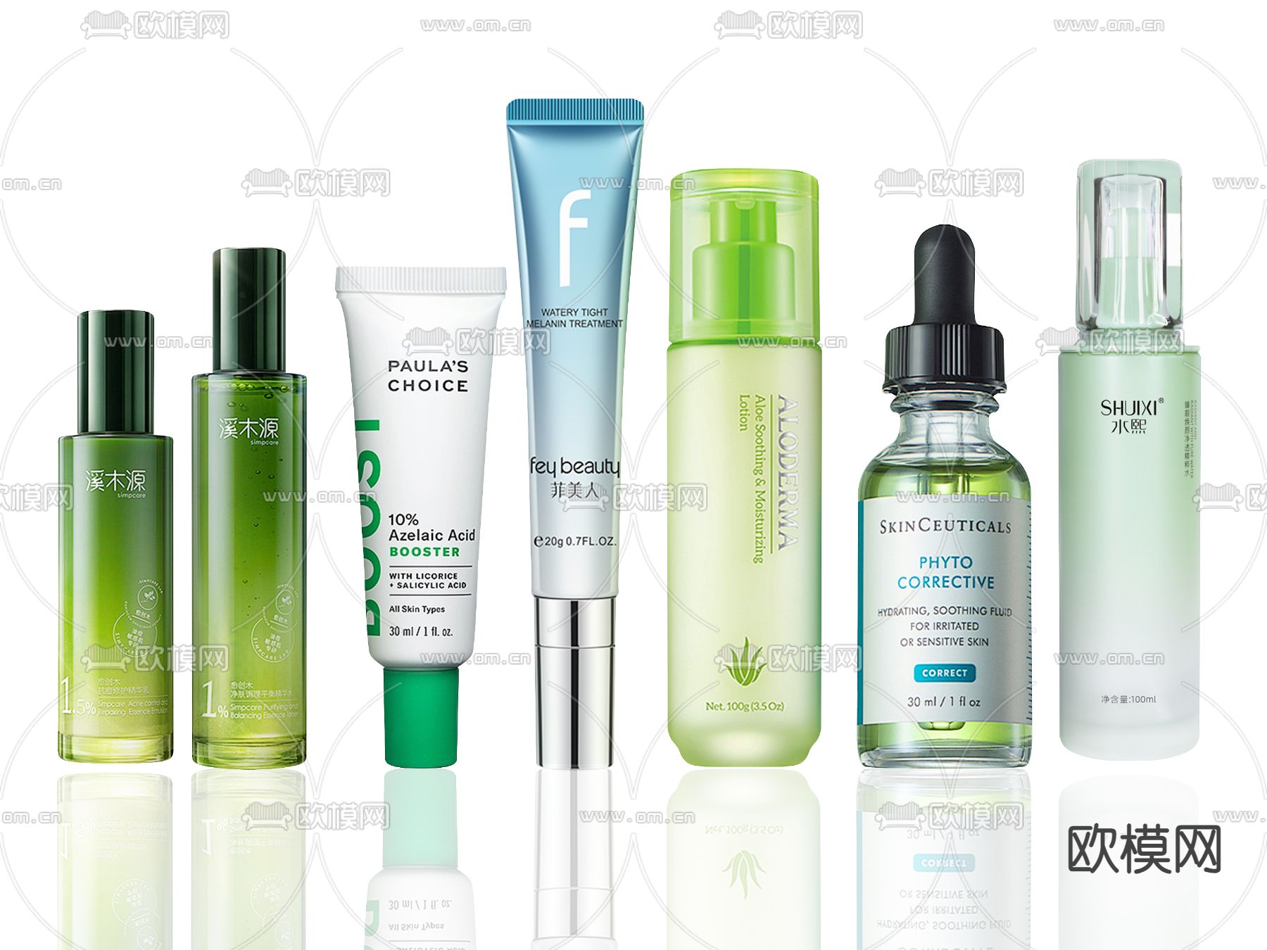 化妆品 护肤品 保湿su模型下载（渲染图2）