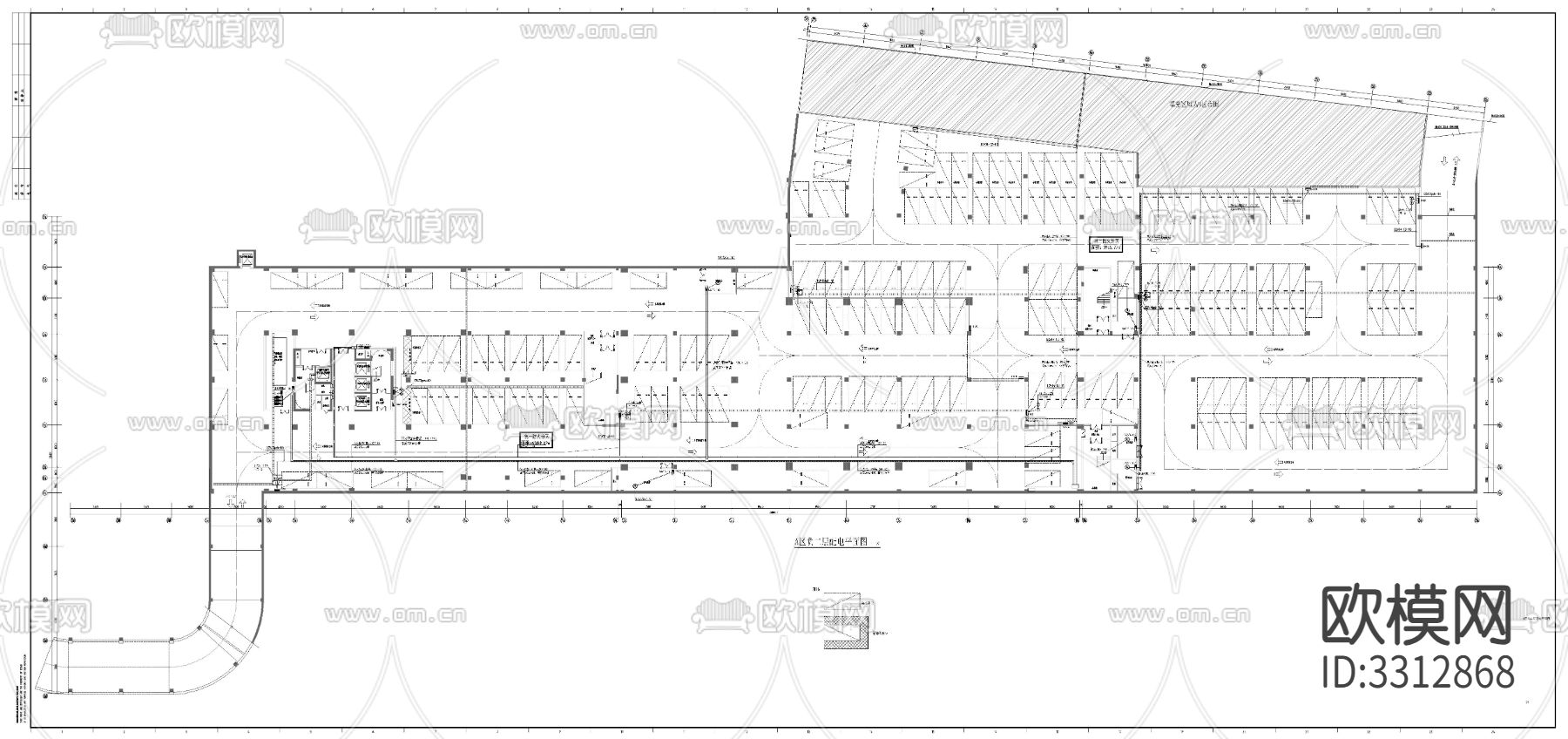 大型公建电气图下载（渲染图2）