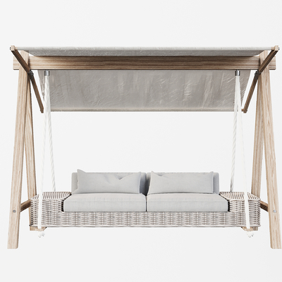  秋千椅 晃椅su模型 