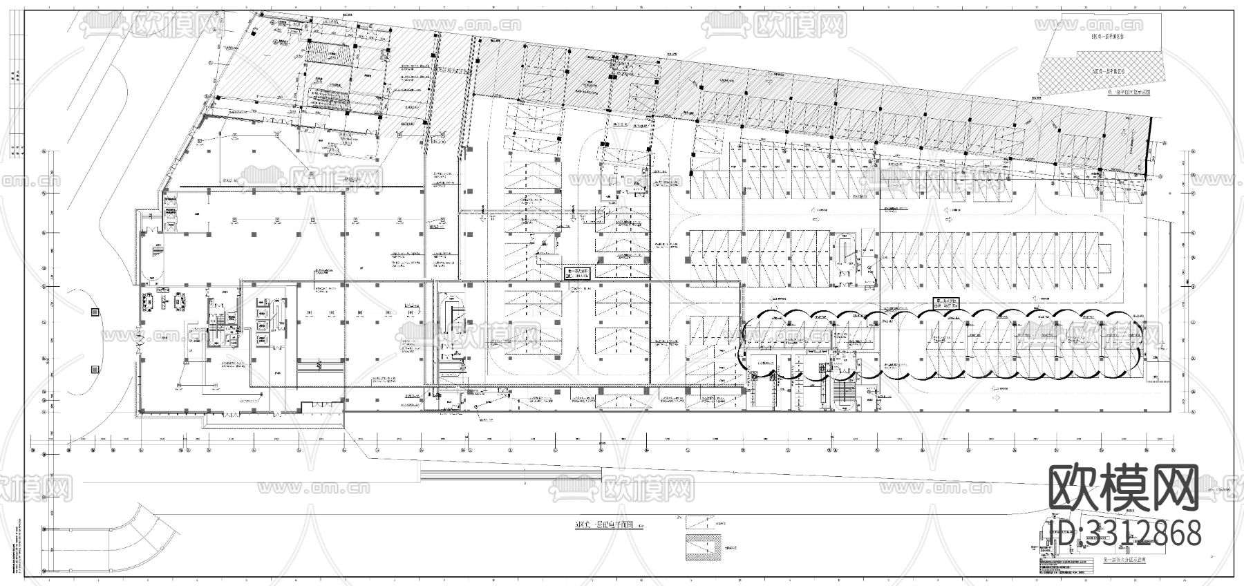 大型公建电气图下载（渲染图8）