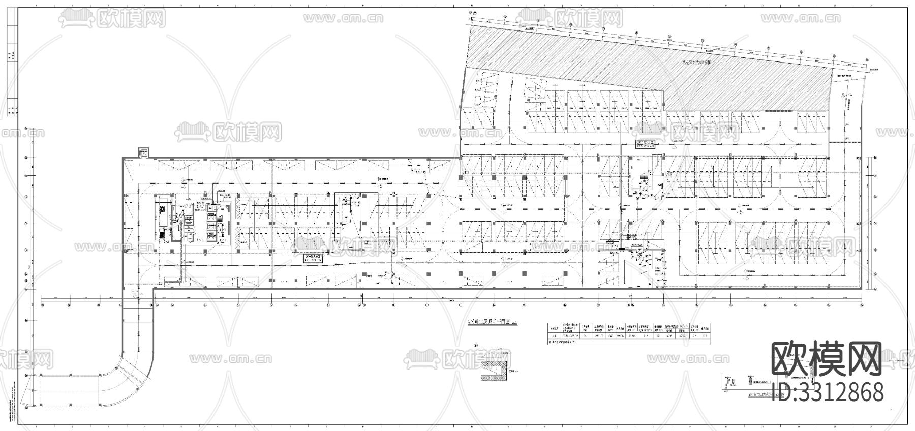 大型公建电气图下载（渲染图4）