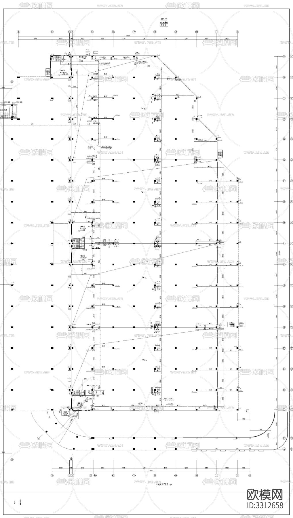 厂房给排水图下载（渲染图2）