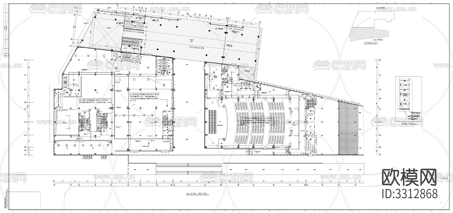 大型公建电气图下载（渲染图6）