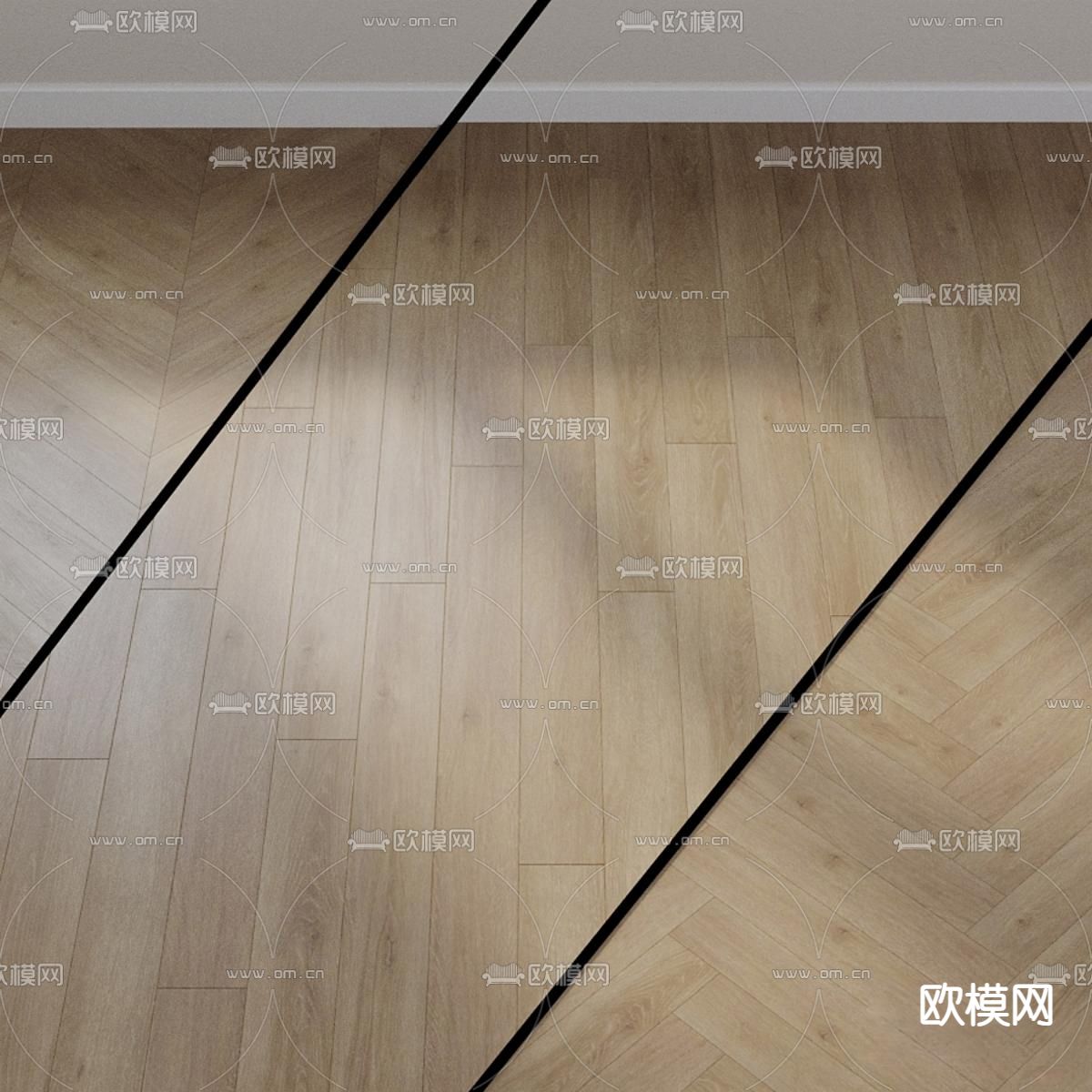 木地板3d模型下载